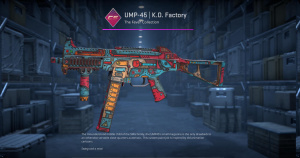 UMP-45 | K.O. Factory (Field-Tested) Screenshot