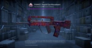 FAMAS | Rapid Eye Movement (Well-Worn) Screenshot