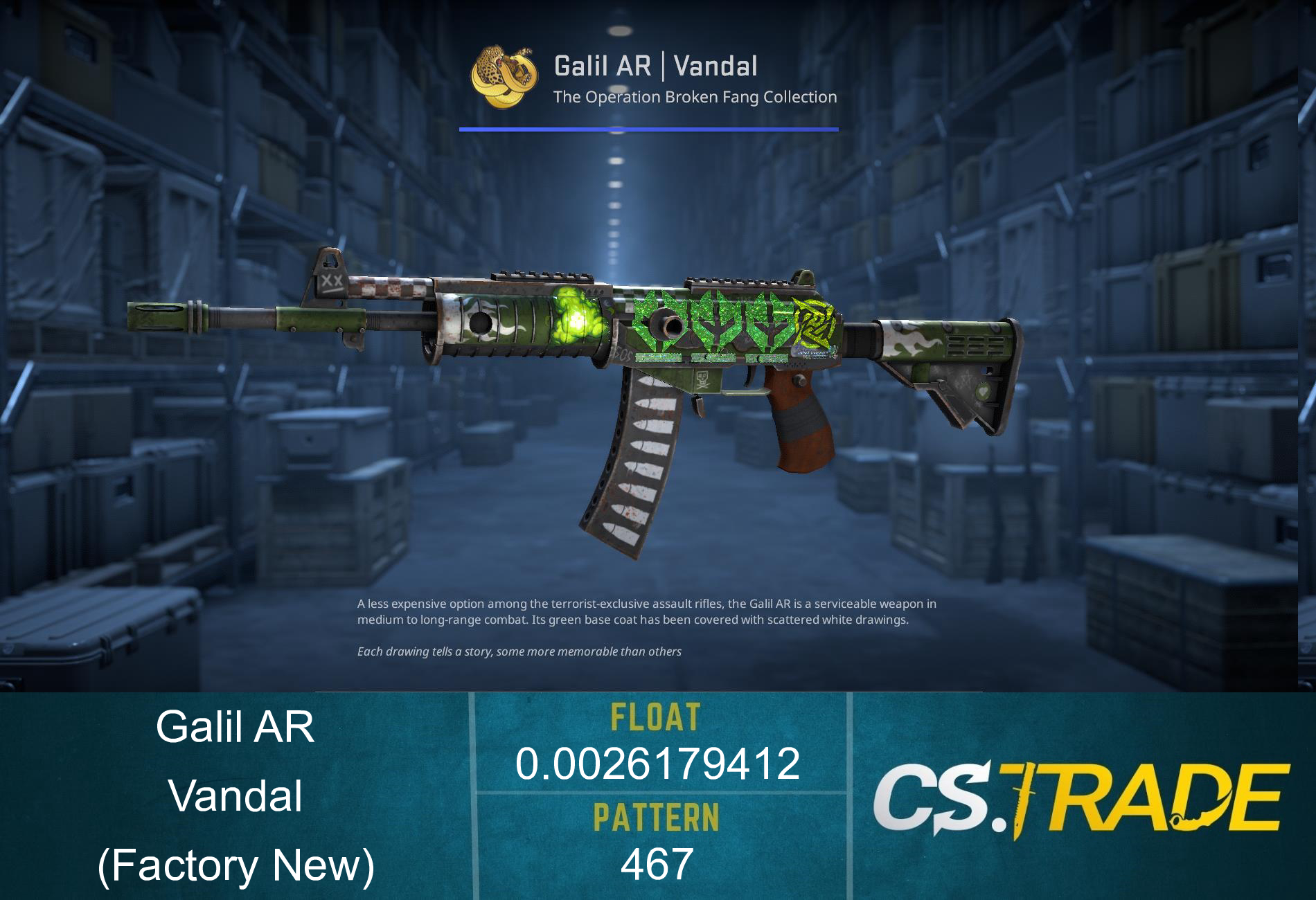 Galil AR | Vandal (Factory New) Screenshot