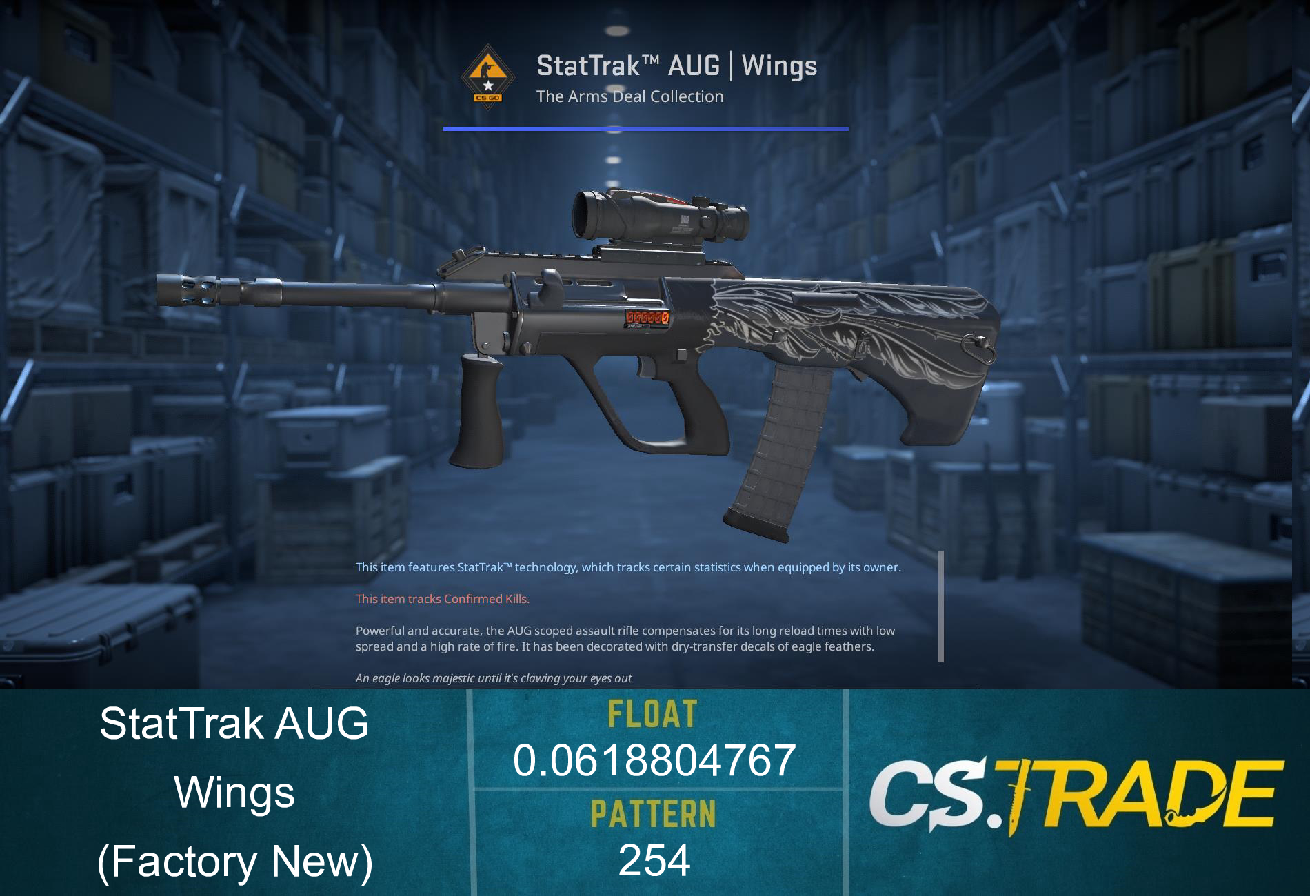 AUG | Wings (Factory New) Screenshot