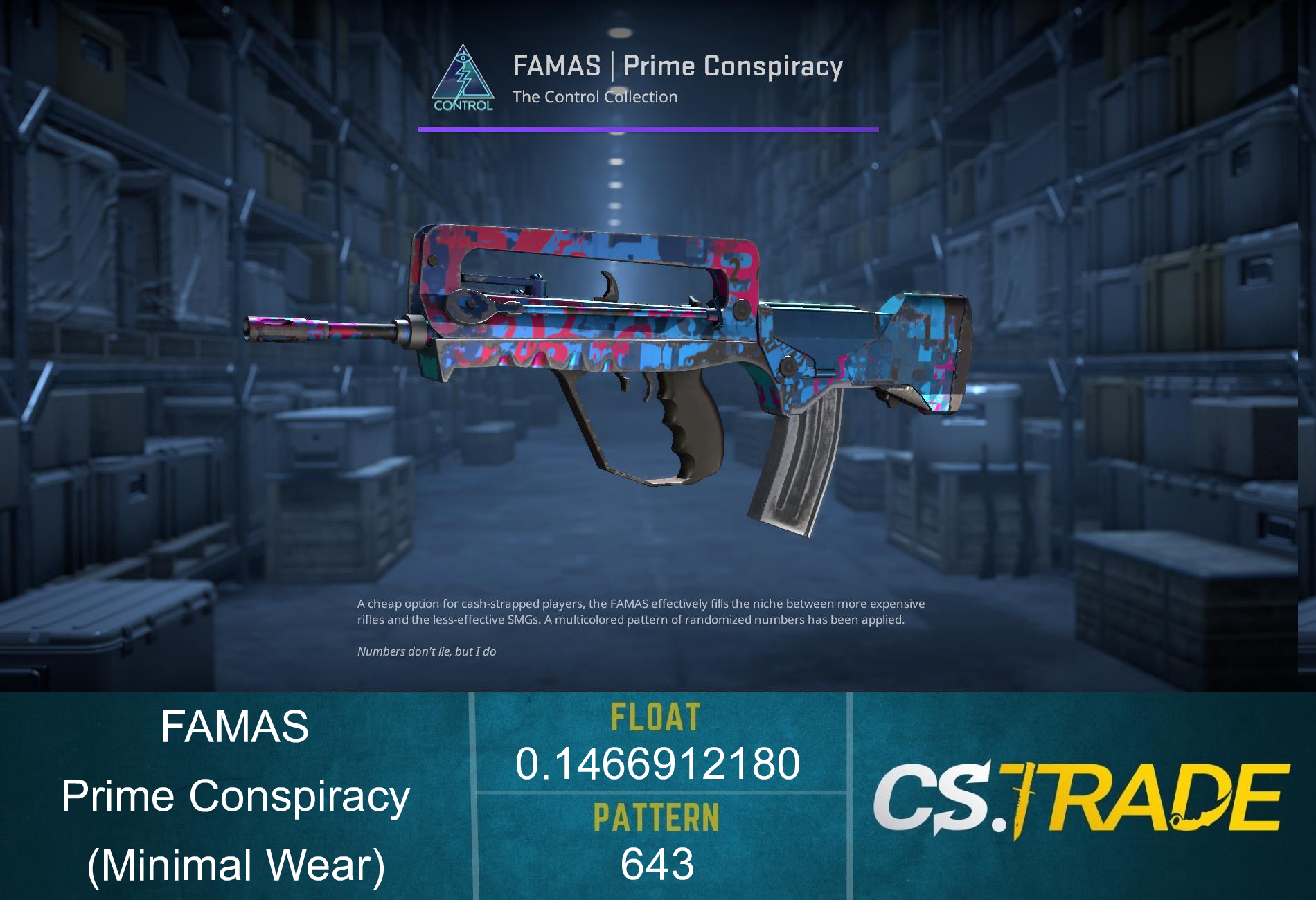 FAMAS | Prime Conspiracy (Factory New) Screenshot