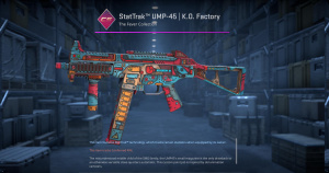 StatTrak™ UMP-45 | K.O. Factory (Minimal Wear) Screenshot