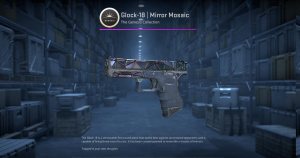 Glock-18 | Mirror Mosaic (Field-Tested) Screenshot