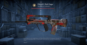 FAMAS | Roll Cage (Well-Worn) Screenshot