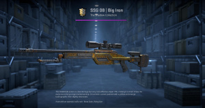 SSG 08 | Big Iron (Battle-Scarred) Screenshot