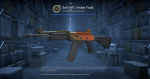 Galil AR | Amber Fade (Field-Tested) Screenshot