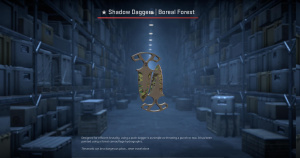 ★ Shadow Daggers | Boreal Forest (Field-Tested) Screenshot