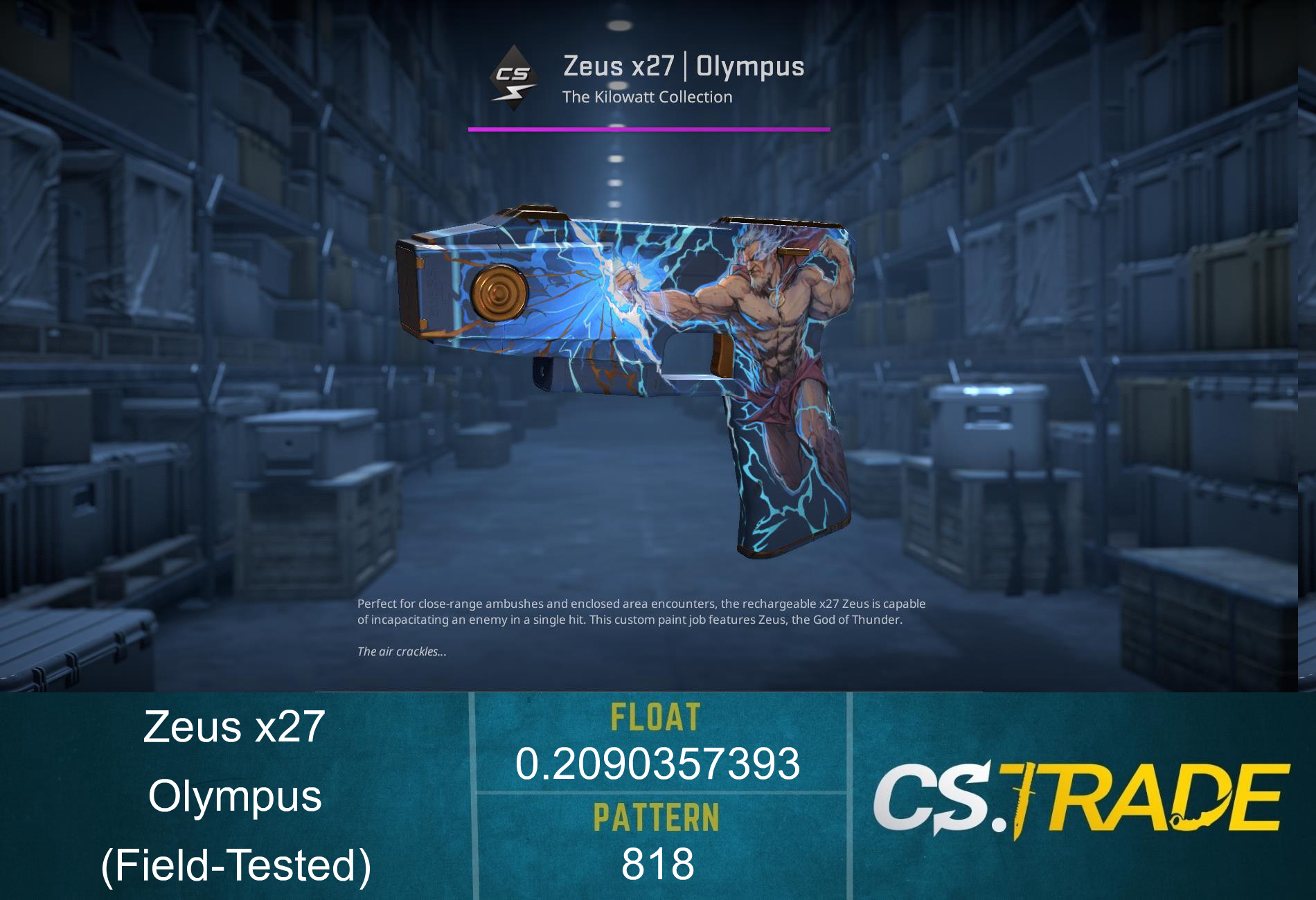 Zeus x27 | Olympus (Field-Tested) Screenshot