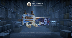 P90 | Deathgaze (Well-Worn) Screenshot