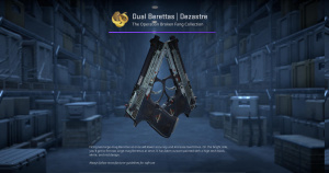 Dual Berettas | Dezastre (Battle-Scarred) Screenshot