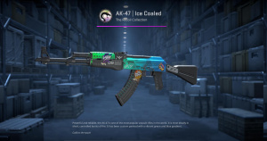AK-47 | Ice Coaled (Field-Tested) Screenshot