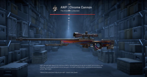 AWP | Chrome Cannon (Well-Worn) Screenshot