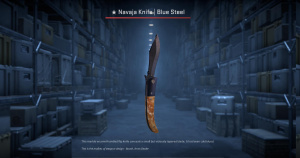 ★ Navaja Knife | Blue Steel (Field-Tested) Screenshot