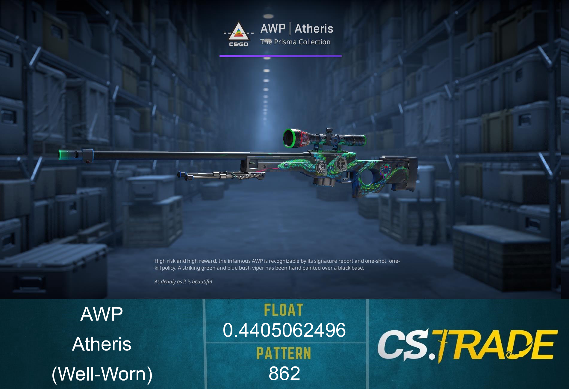 AWP | Atheris (Well-Worn)