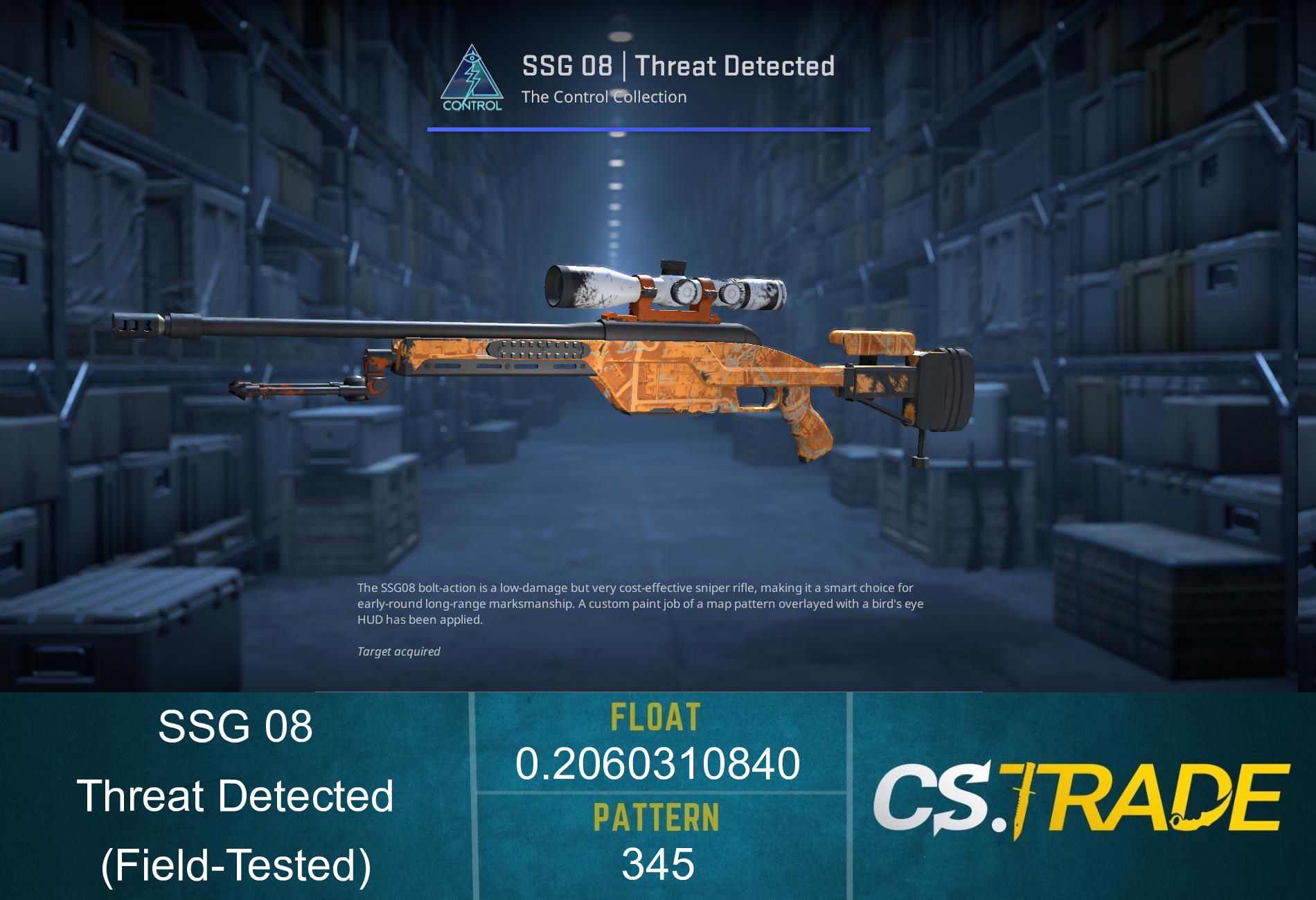 SSG 08 | Threat Detected (Field-Tested)