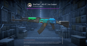 StatTrak™ AK-47 | Ice Coaled (Well-Worn) Screenshot