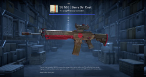 SG 553 | Berry Gel Coat (Factory New) Screenshot