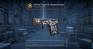 StatTrak™ Glock-18 | Wasteland Rebel (Field-Tested) Screenshot