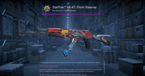StatTrak™ AK-47 | Point Disarray (Battle-Scarred) Screenshot