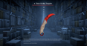 ★ Talon Knife | Doppler Ruby (Factory New) Screenshot