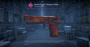 Desert Eagle | Serpent Strike (Factory New) Screenshot