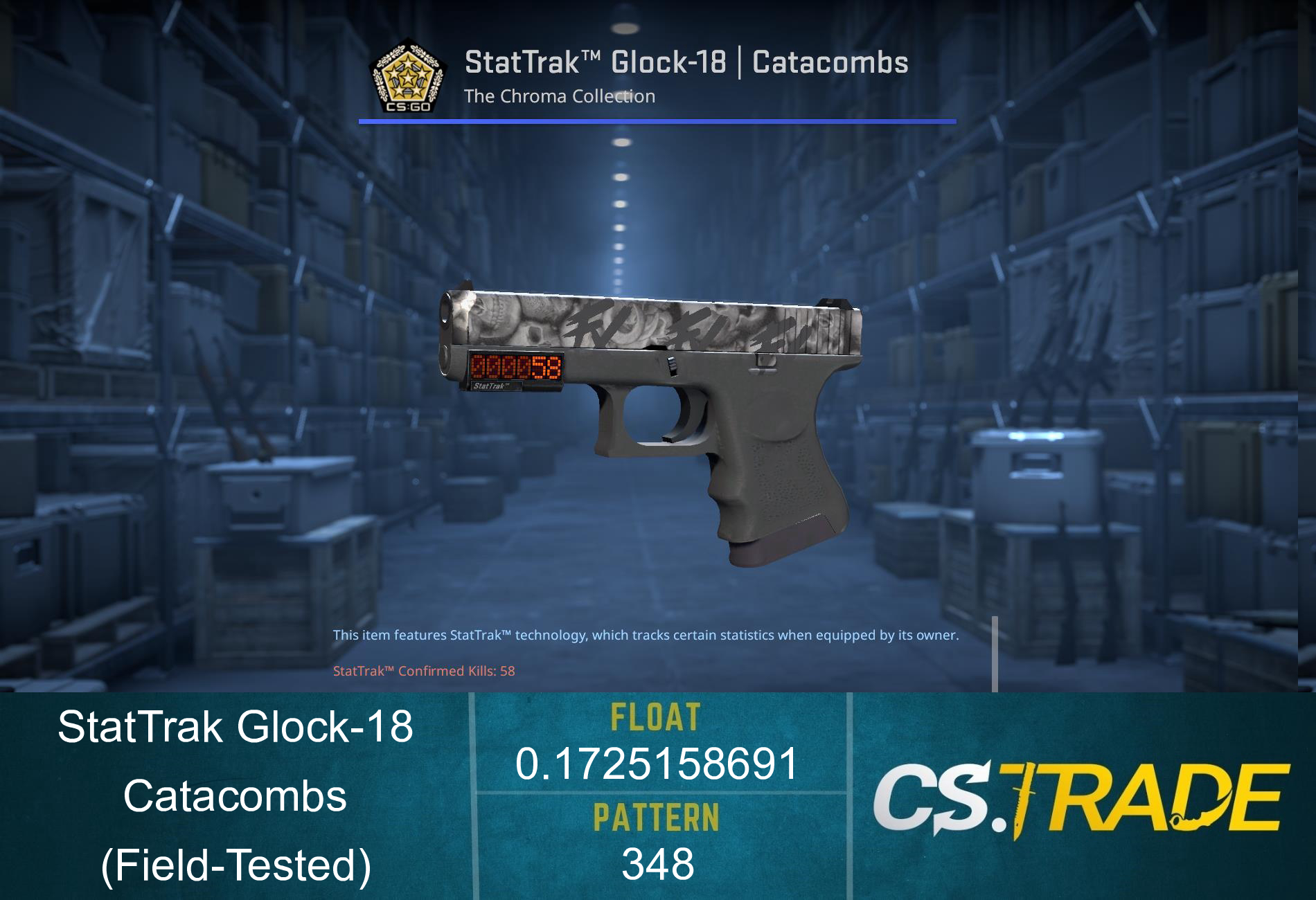 Glock-18 | Catacombs (Field-Tested) Screenshot