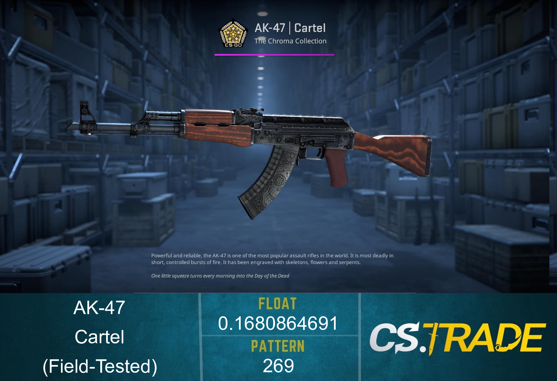 AK-47 | Cartel (Field-Tested) Screenshot
