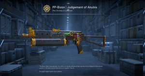 PP-Bizon | Judgement of Anubis (Minimal Wear) Screenshot