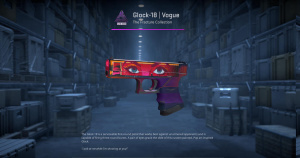 Glock-18 | Vogue (Well-Worn) Screenshot