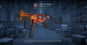 UMP-45 | Blaze (Factory New) Screenshot