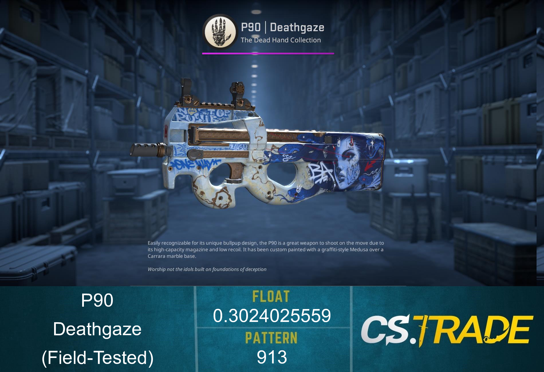 P90 | Deathgaze (Field-Tested)