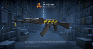 AK-47 | Slate (Well-Worn) Screenshot