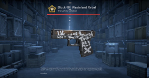 Glock-18 | Wasteland Rebel (Field-Tested) Screenshot