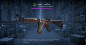 M4A4 | Hellfire (Battle-Scarred) Screenshot