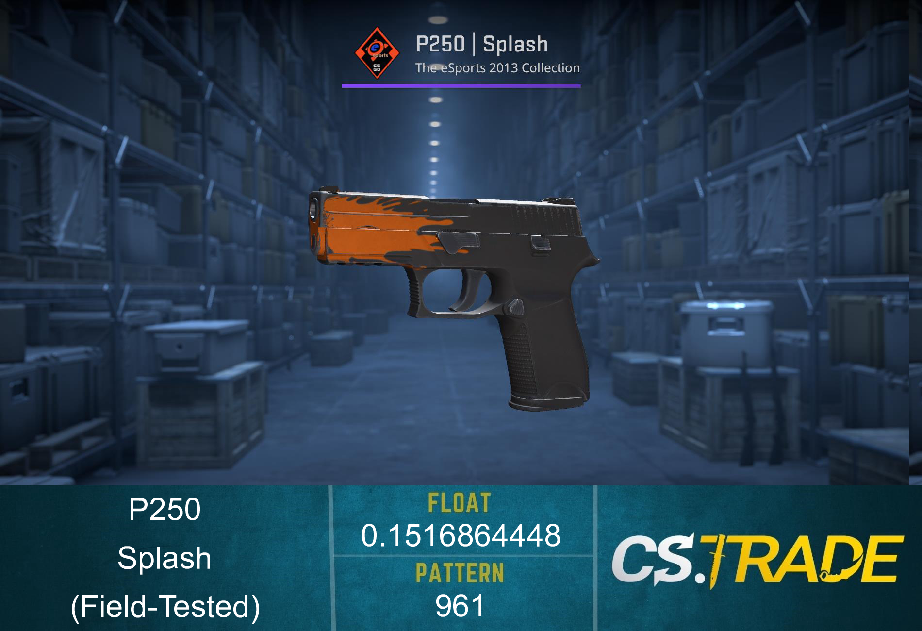 P250 | Splash (Field-Tested) Screenshot