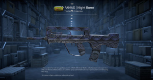 FAMAS | Night Borre (Minimal Wear) Screenshot