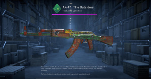 AK-47 | The Outsiders (Battle-Scarred) Screenshot