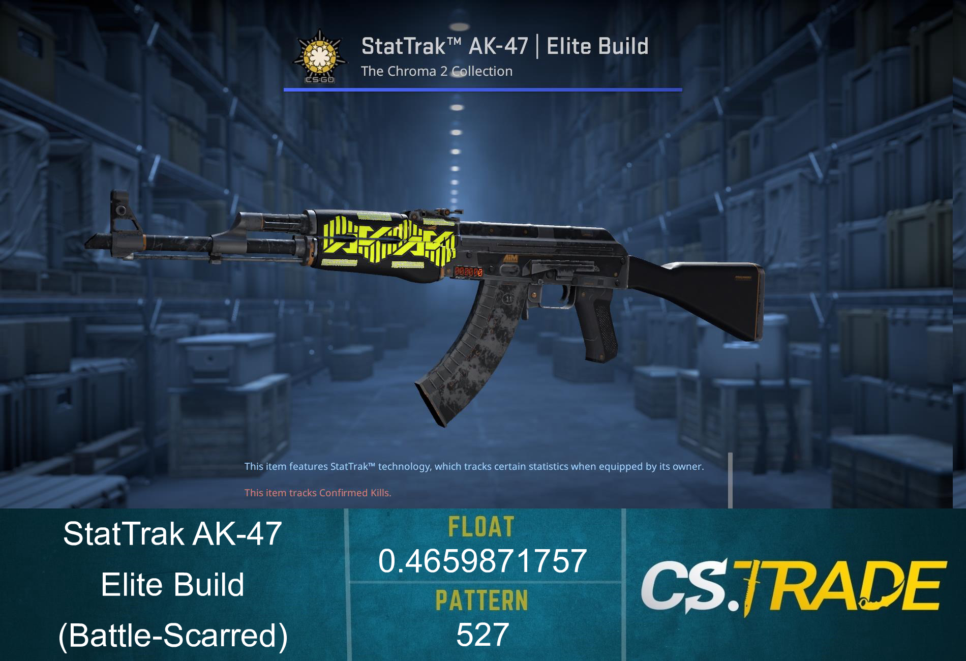 AK-47 | Elite Build (Battle-Scarred) Screenshot