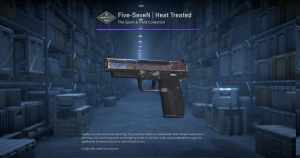 Five-SeveN | Heat Treated (Minimal Wear) Screenshot