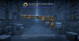 Souvenir USP-S | Ancient Visions (Factory New) Screenshot
