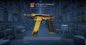 CZ75-Auto | Syndicate (Minimal Wear) Screenshot