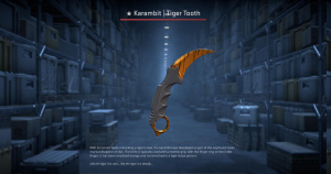 ★ Karambit | Tiger Tooth (Factory New) Screenshot