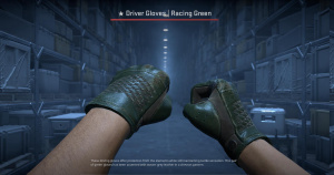 ★ Driver Gloves | Racing Green (Field-Tested) Screenshot