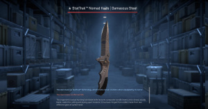 ★ StatTrak™ Nomad Knife | Damascus Steel (Field-Tested) Screenshot