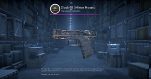 Glock-18 | Mirror Mosaic (Field-Tested) Screenshot