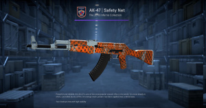 AK-47 | Safety Net (Minimal Wear) Screenshot