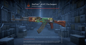 StatTrak™ AK-47 | Fire Serpent (Field-Tested) Screenshot