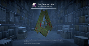 Dual Berettas | Briar (Factory New) Screenshot