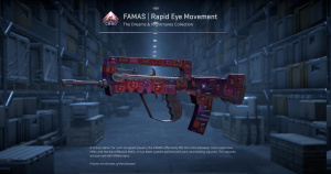 FAMAS | Rapid Eye Movement (Well-Worn) Screenshot