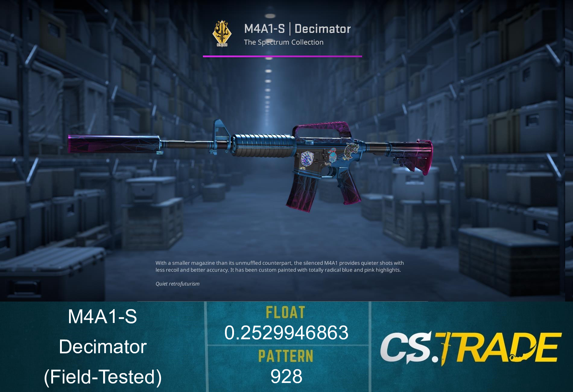 M4A1-S | Decimator (Field-Tested) Screenshot